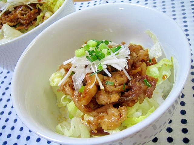 モリモリ食べられる♪カリカリ豚のまかない丼