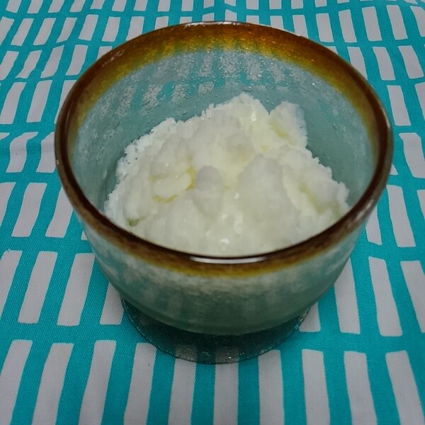 ココナッツミルクパウダーで さっぱりシャーベット レシピ 作り方 By 1つ 楽天レシピ ココナッツミルクパウダーで さっぱりシャーベット レシピ 作り方 By 1つ 楽天レシピ