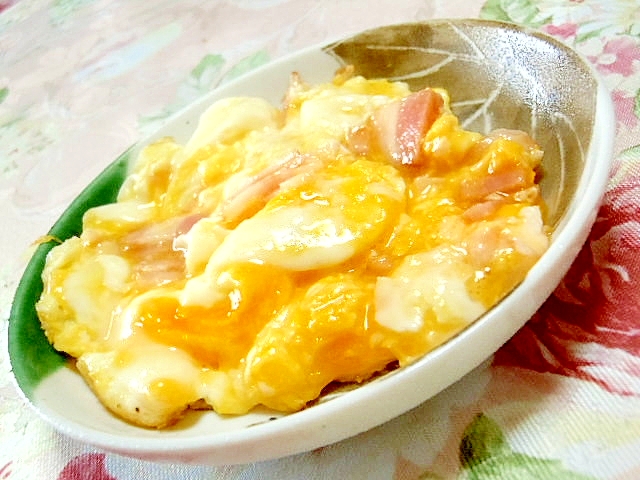 珈琲ポーション入り ベーコンバターエッグ レシピ 作り方 By 小太郎1212 楽天レシピ 珈琲ポーション入り ベーコンバターエッグ レシピ 作り方 By 小太郎1212 楽天レシピ