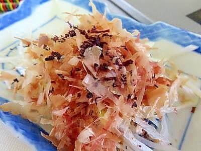 長ネギおかか・葱好きの人の為の簡単おつまみ