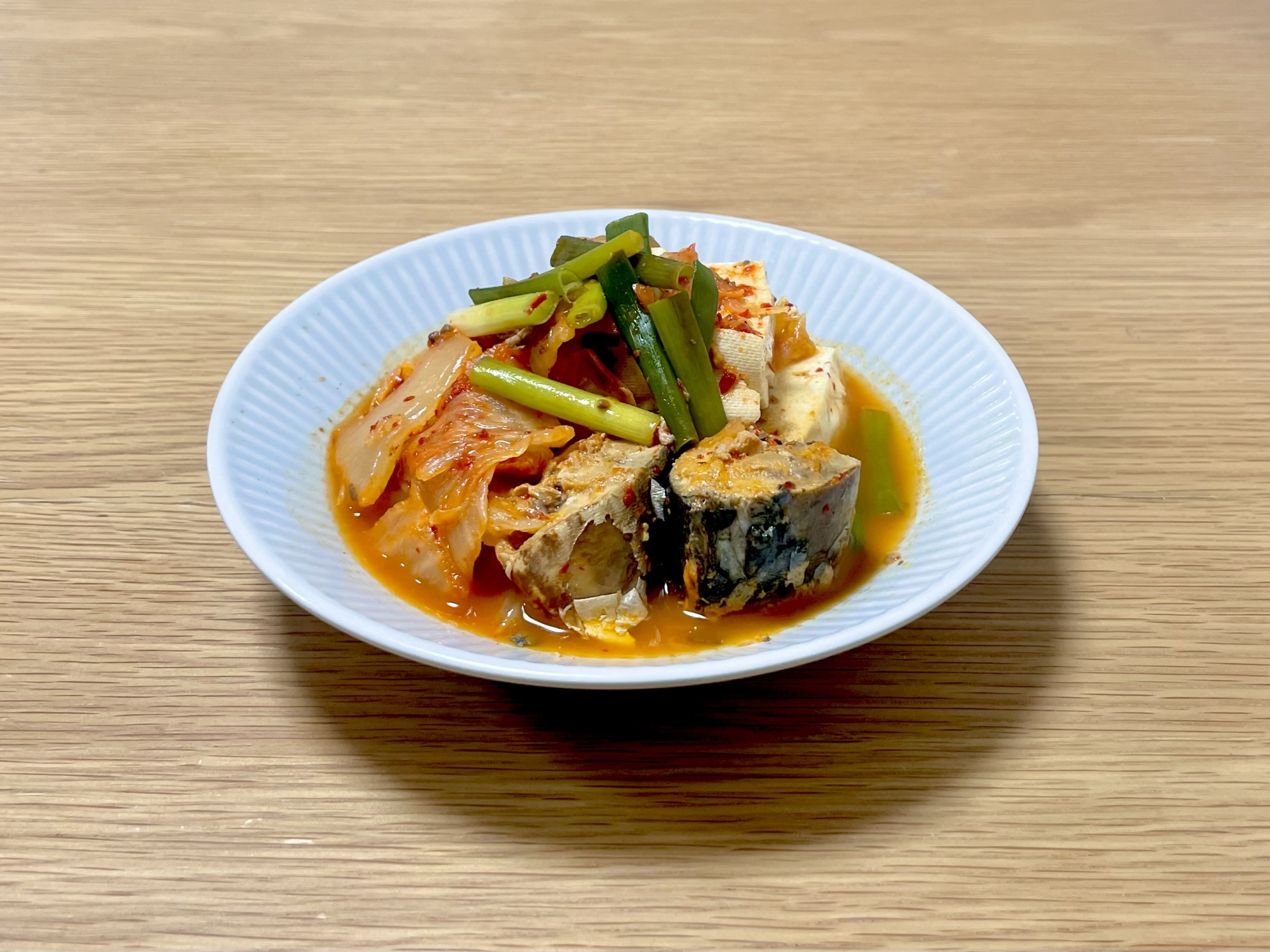 四毒抜き◆鯖とキムチの煮込み