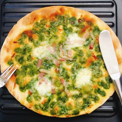 朝食に☆コルビージャックトースト