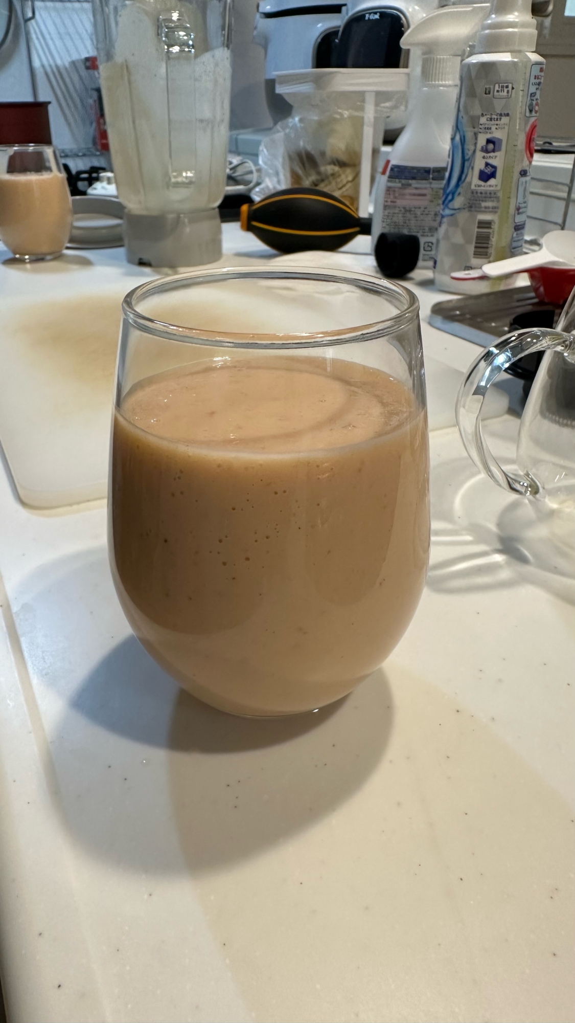 葉酸☆朝ごはん☆いちごマンゴーバナナのスムージー
