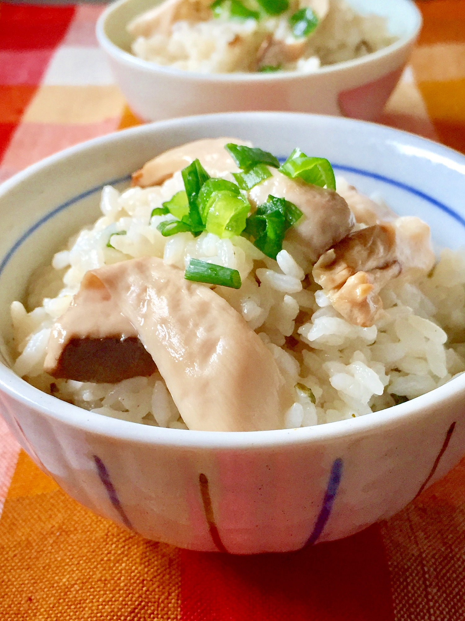 エリンギとお吸い物の素で♫松茸ご飯風炊き込みご飯