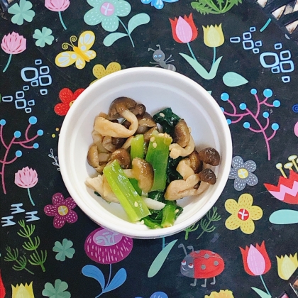 チンゲン菜の炒め物