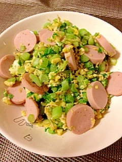 簡単!大根葉の炒め物