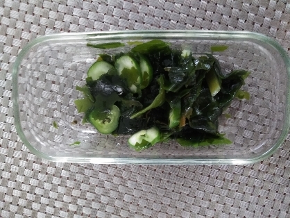 小鉢！海藻サラダ＊きゅうりの酢の物