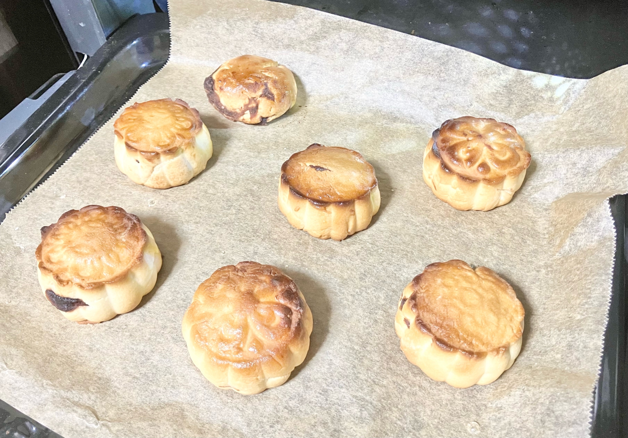 簡単☆月餅(こしあん)