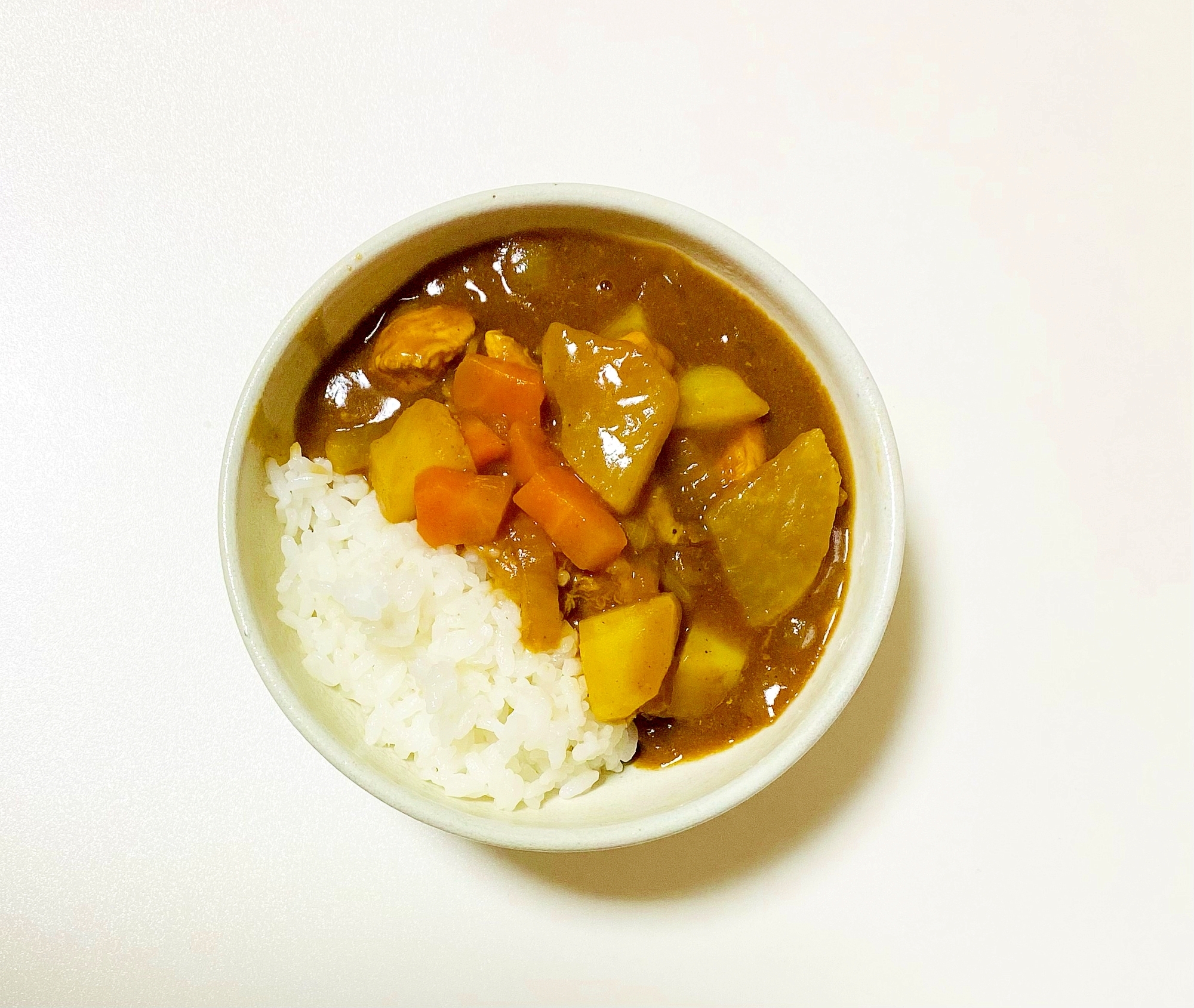 大根入り煮込みカレー