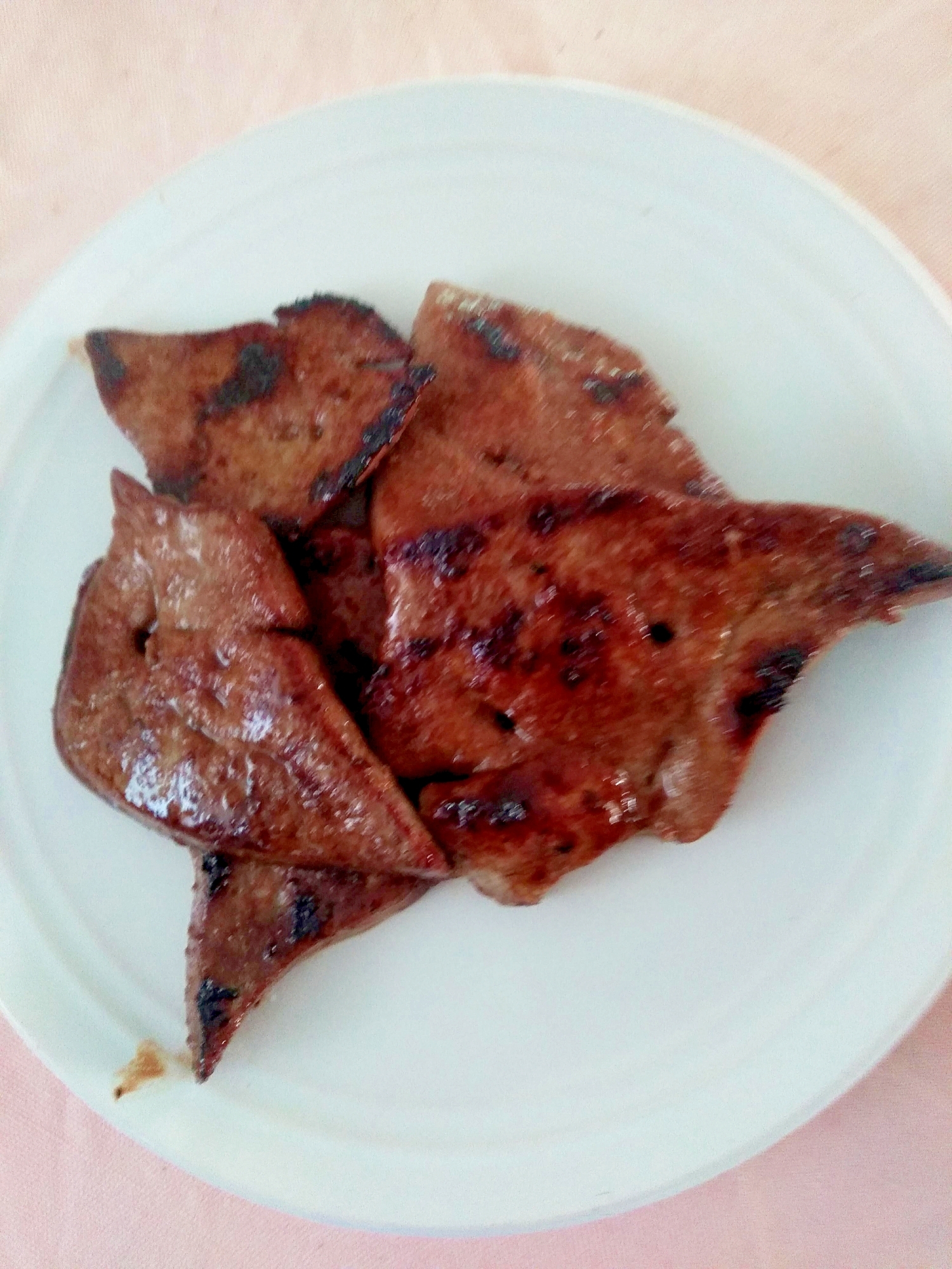 やめられな～い⤴焼き鳥味のレバー焼き