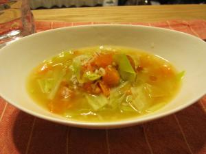 野菜たっぷり雑穀スープ