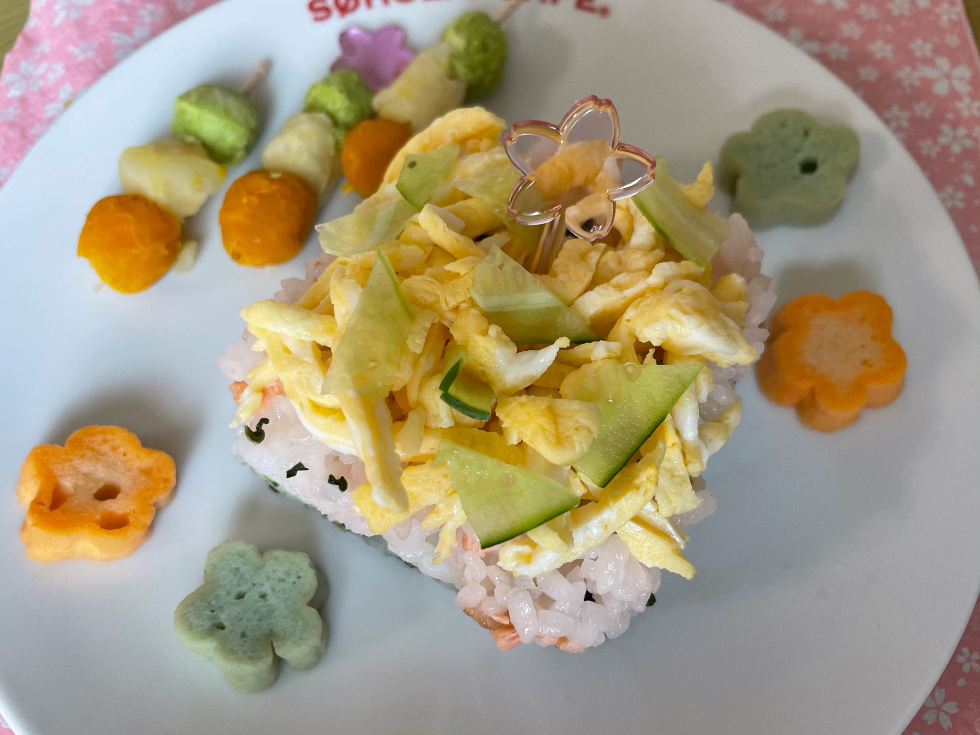 離乳食完了期 ひな祭りプレート レシピ 作り方 By めむむむちゃん 楽天レシピ