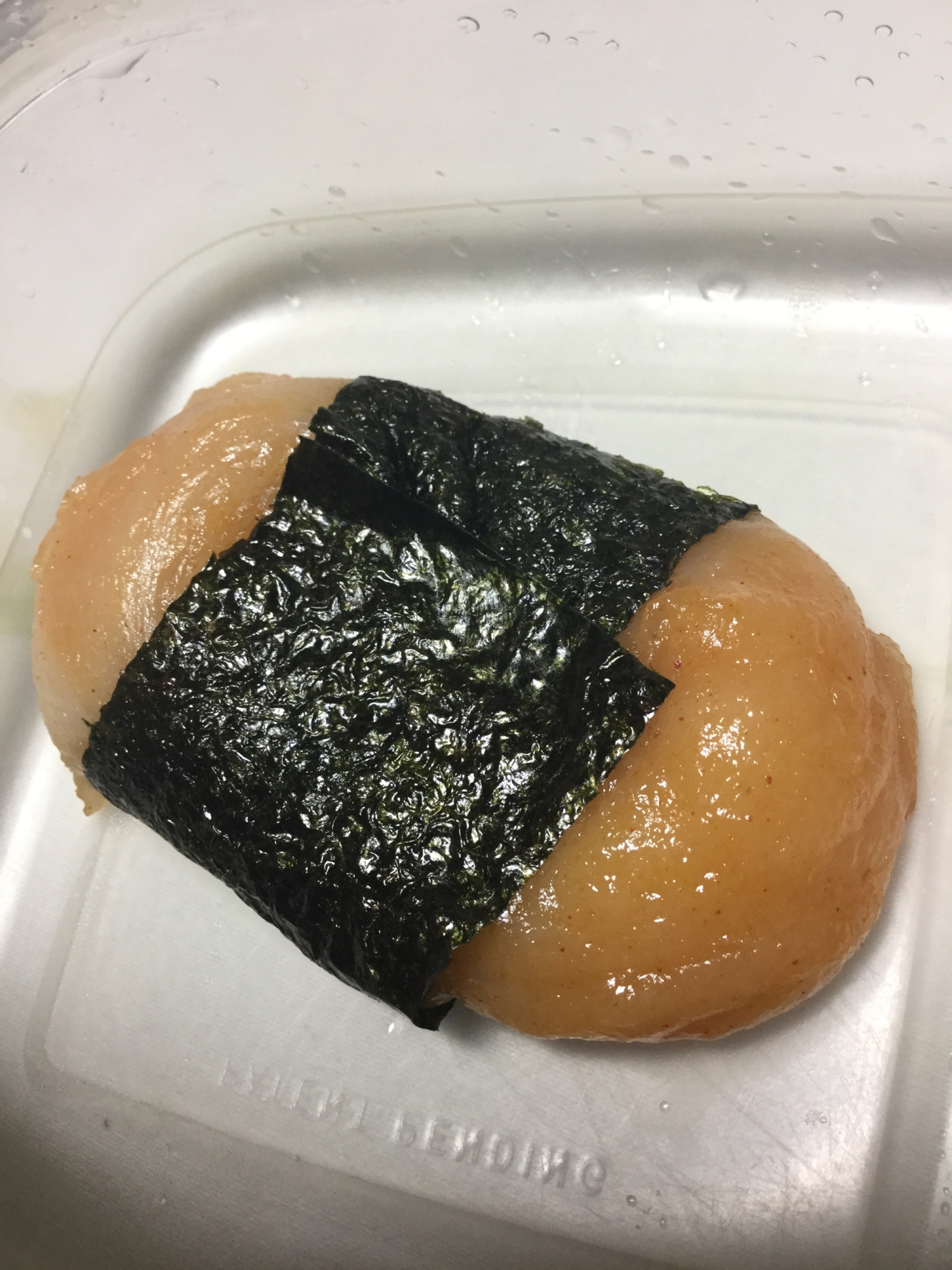 ピリ辛お餅の磯辺巻き