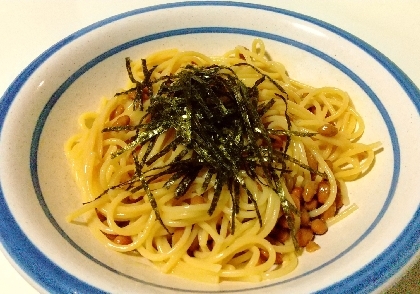 納豆パスタ