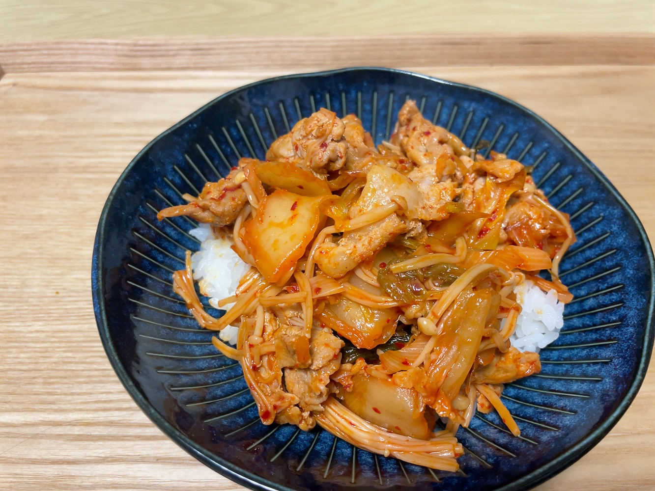 【10分料理！】豚キムチ丼
