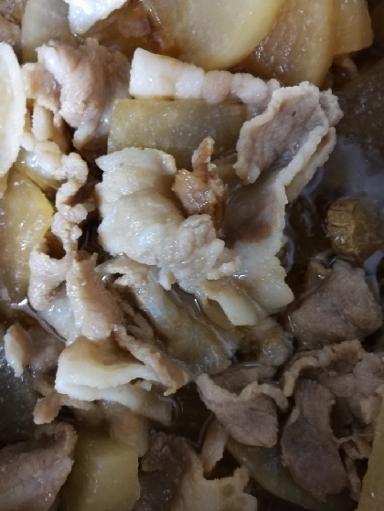 生姜焼き風の豚大根‼お弁当用にもサッと✨