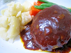 お手軽 手ごねデミハンバーグ レシピ 作り方 By ミルク白うさぎ 楽天レシピ