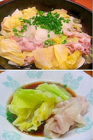 おすすめ 簡単 豚バラと早生キャベツの蒸し物 レシピ 作り方 By 金太のmama 楽天レシピ