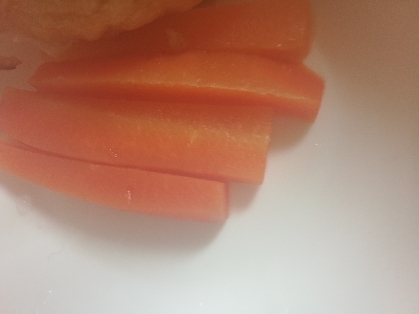 【離乳食後期】人参スティック