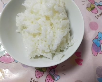 古米のおいしい炊き方 with マヨネーズ