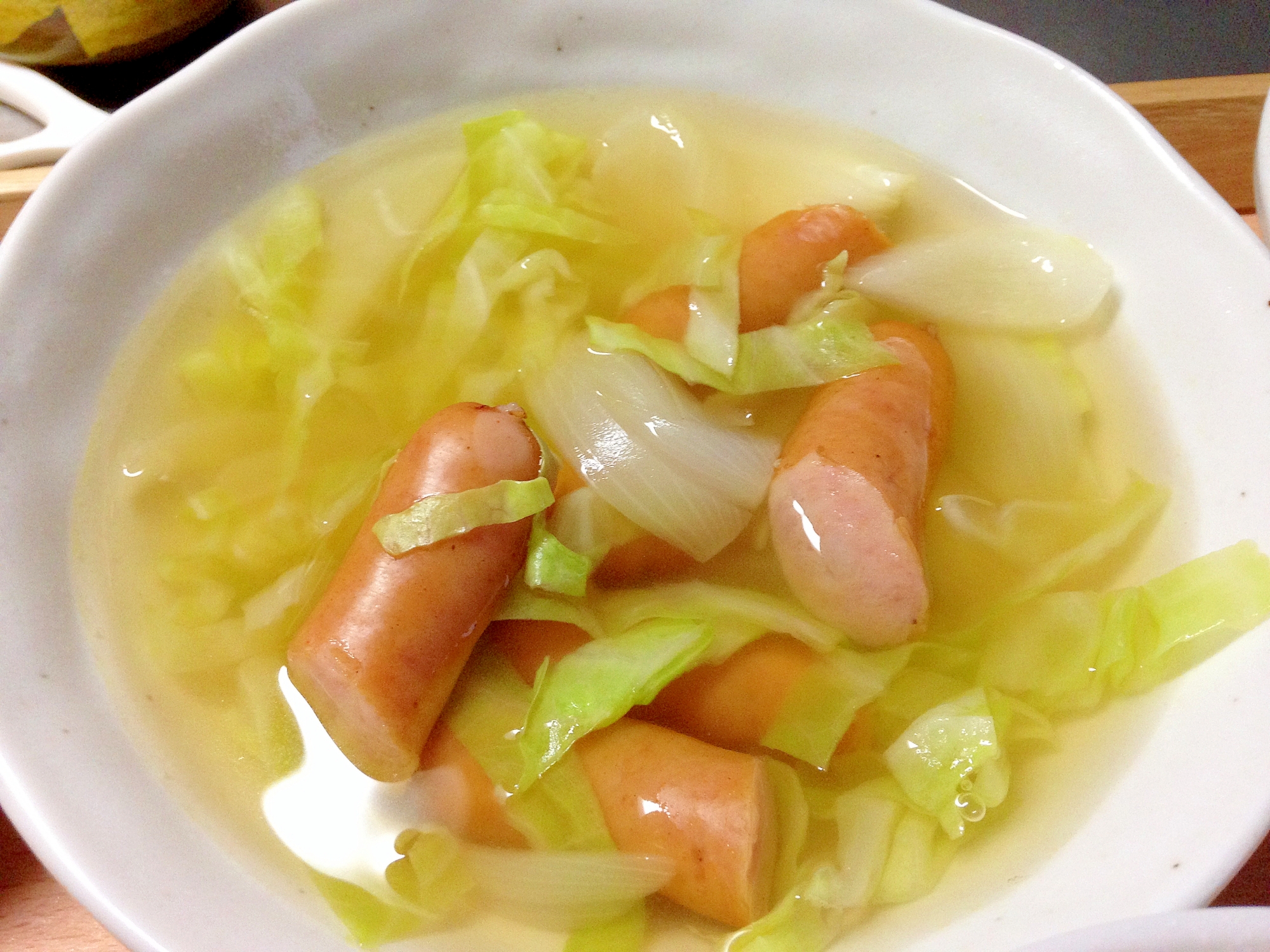 簡単 コンソメスープ レシピ 作り方 By メロンパン28 楽天レシピ