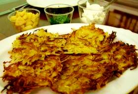 ローズ家のポテトパンケーキ　Ｌａｔｋｅ