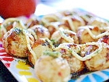 たこ焼きの変わりダネ☆ハムチーズ入り
