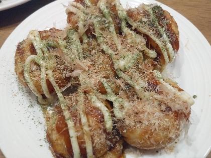 イカでたこ焼き