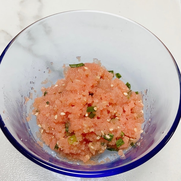 ごま油風味の韓国風明太子 レシピ 作り方 By あぴたんママ 楽天レシピ ごま油風味の韓国風明太子 レシピ 作り方 By あぴたんママ 楽天レシピ