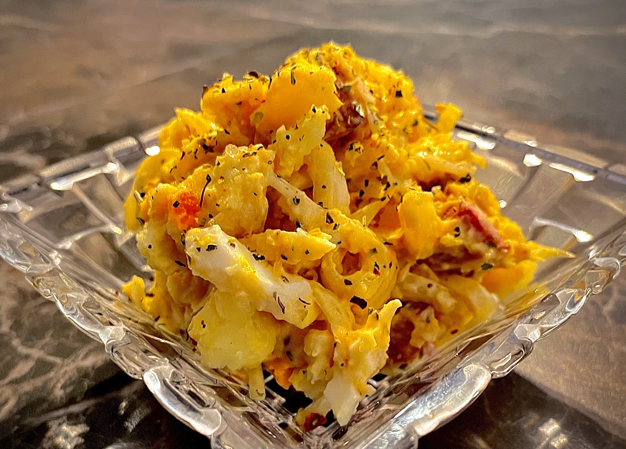 作り置きOK!ご飯がすすむポテトマカロニサラダ