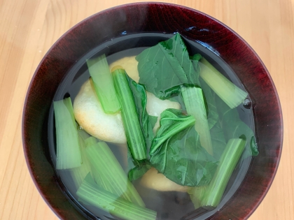 名古屋風、シンプルなお雑煮。