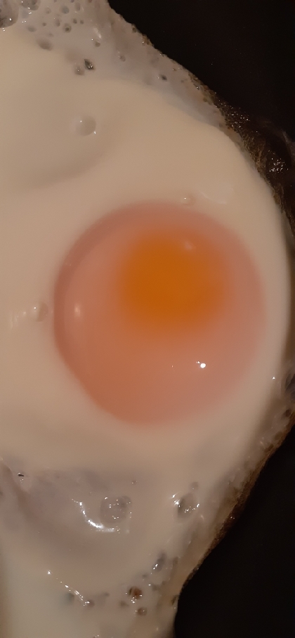 生姜醤油の目玉焼き