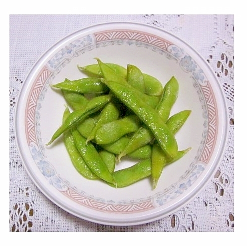 枝豆のだし醤油漬け