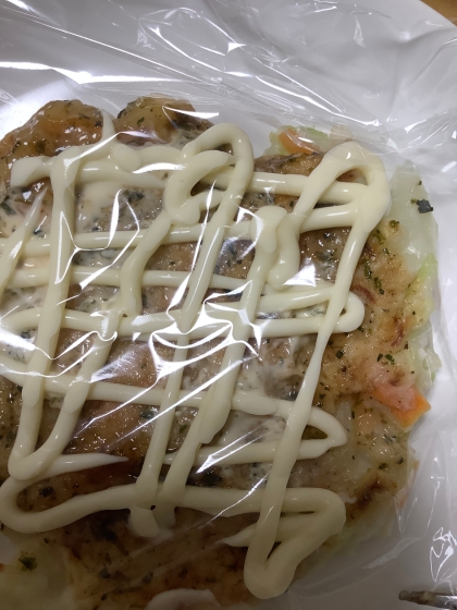 お好み焼きの冷凍保存ෆ˚*