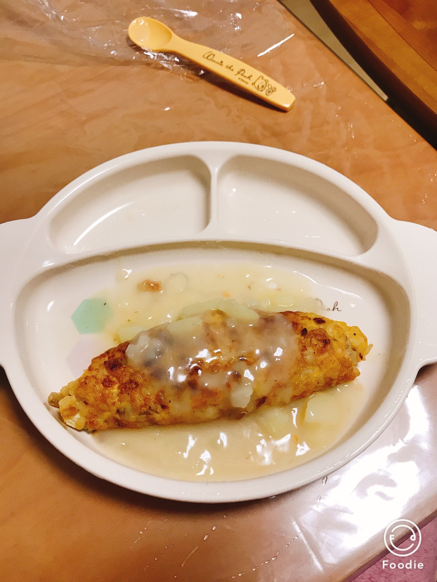 離乳食後期に！シチューオムライス レシピ・作り方 by coook.deli