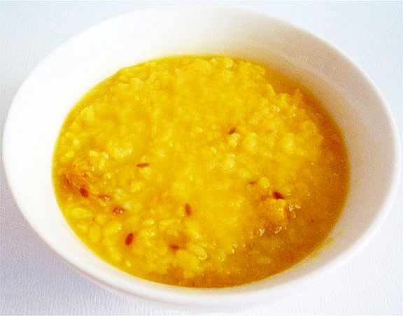 ムングダールスープ インド風緑豆のスープ