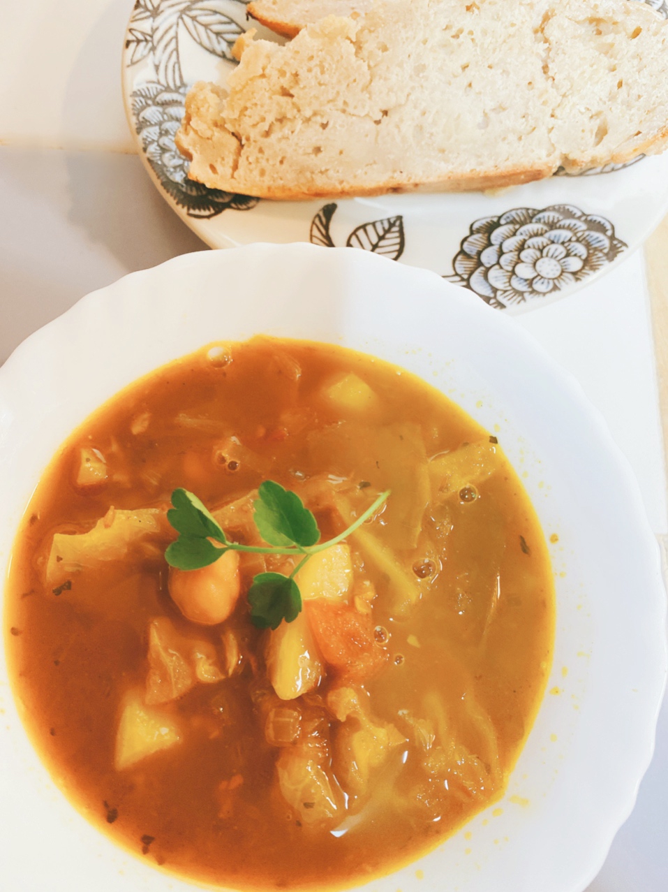 マサラカレー 節分の豆 福豆を使って