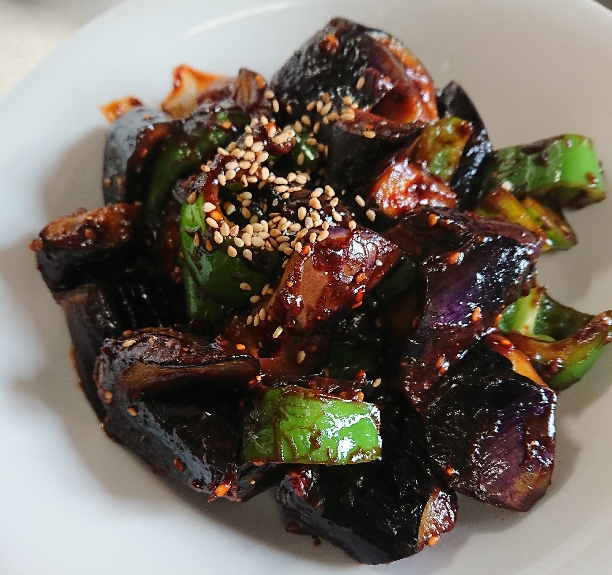 名古屋の味 なすとピーマンの赤味噌炒め レシピ 作り方 By ゆけゆけともみん 楽天レシピ 名古屋の味 なすとピーマンの赤味噌炒め レシピ 作り方 By ゆけゆけともみん 楽天レシピ