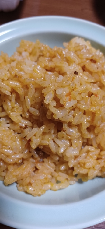 コーンの焼きカレーピラフ