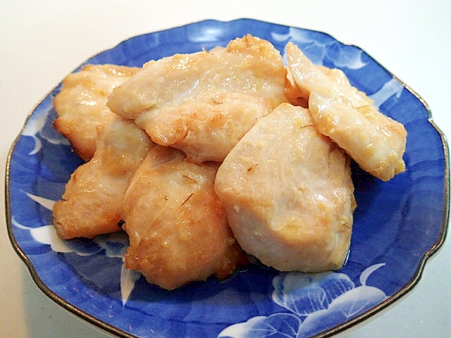 COで　鶏むね肉の味噌生姜焼き