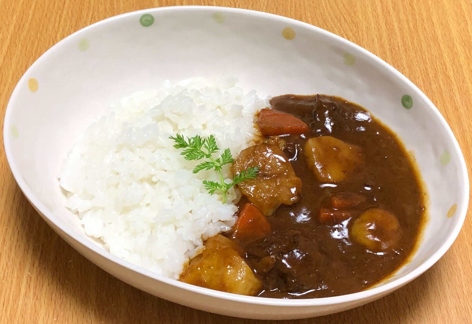 菊芋とチキンのカレー