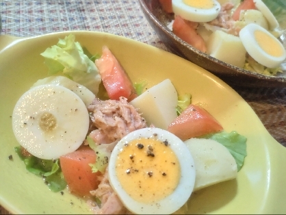 朝ご飯に作らせて頂きました♪手軽なのに栄養バランスもよく、彩りまで素敵❢気に入らないわけがない♡ありがとうございま〜す(⁎˃ᴗ˂⁎)