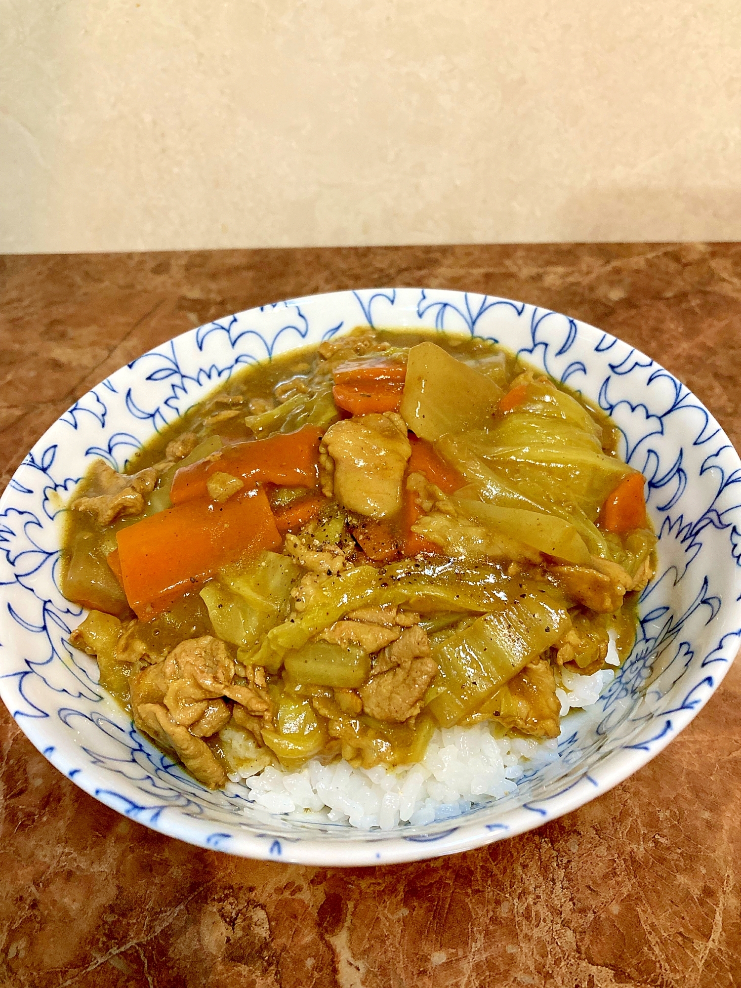 ♦️中華カレー八宝菜