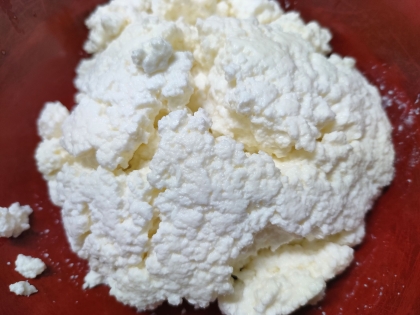 ちょこっと欲しい時に✿レンジで作るカッテージチーズ