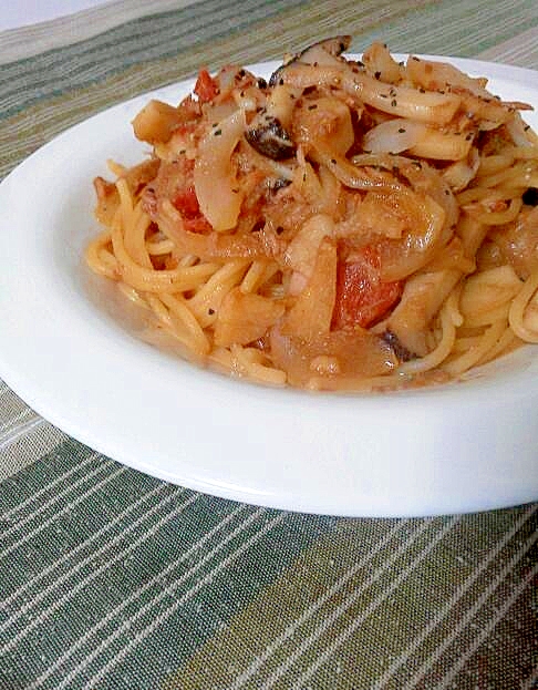 めんつゆで簡単 ツナとトマトのさっぱり和風パスタ レシピ 作り方 By Popnpoon 楽天レシピ めんつゆで簡単 ツナとトマトのさっぱり和風パスタ レシピ 作り方 By Popnpoon 楽天レシピ