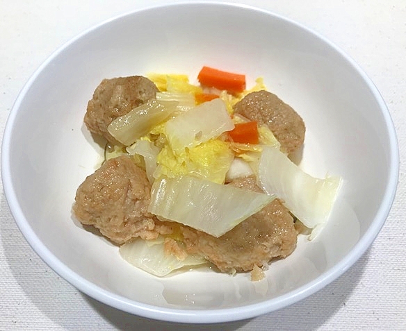 鶏肉団子のあったか煮物