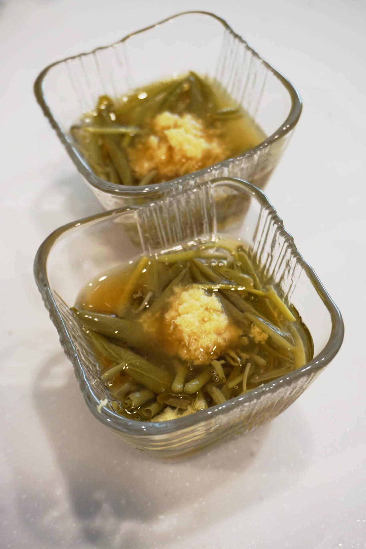 日本料理店の先付を我家で じゅんさいの酢の物 レシピ 作り方 By Oppeke22 楽天レシピ 日本料理店の先付を我家で じゅんさいの酢の物 レシピ 作り方 By Oppeke22 楽天レシピ