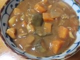 子どもの野菜たっぷり作り置きカレー。