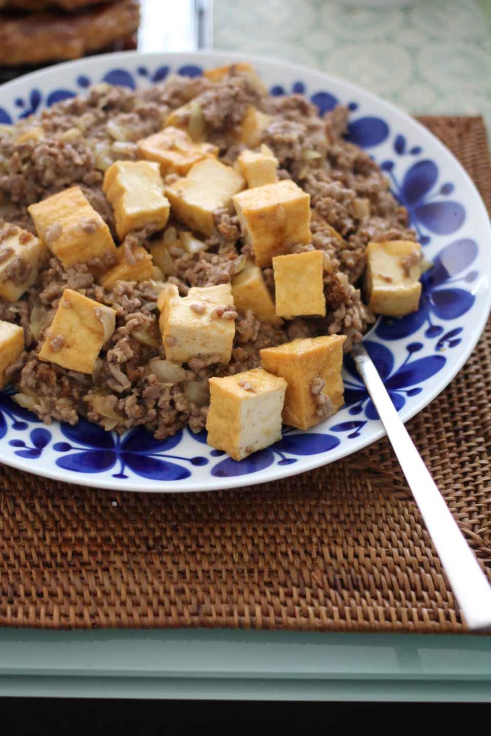 ご飯に合う！　マーボー厚揚げ