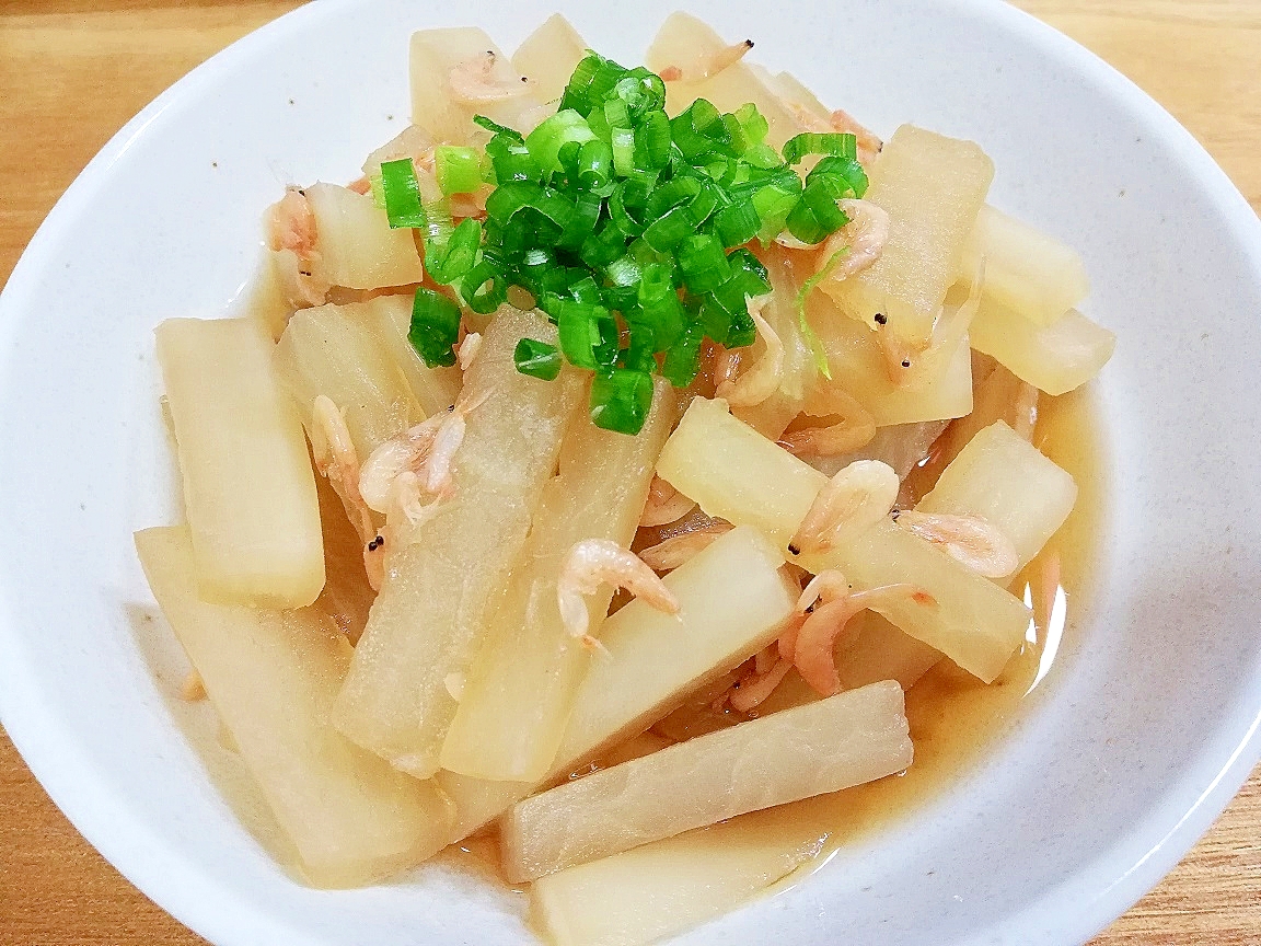 大根と干しエビの煮物